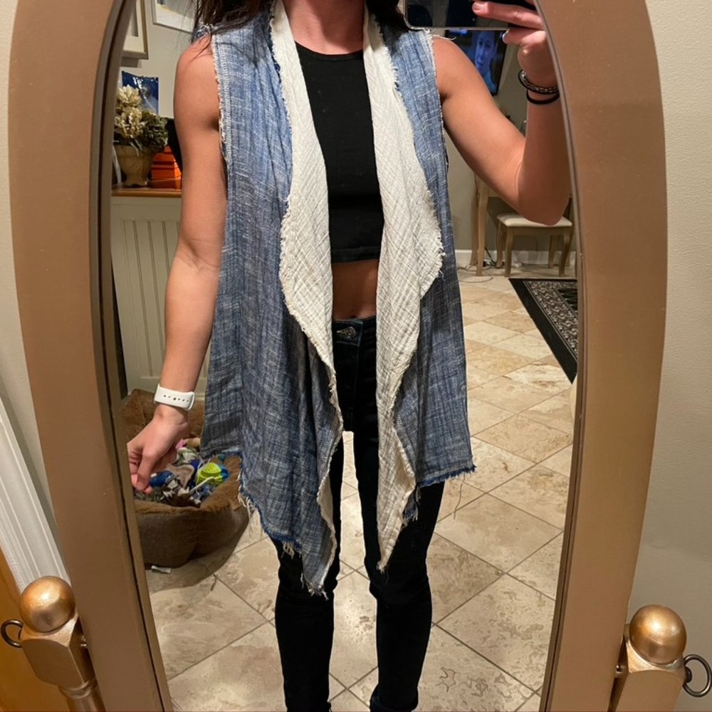 Fifteen Twenty Sleeveless Cardigan